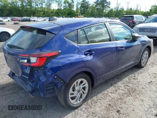 2024 Subaru Impreza with VIN JF1GUABC4R8302590, listed as a IAAI auction lot 42257875 with 14,842 mi miles and . Bid and sale history available at DreamBid. Image 4.
