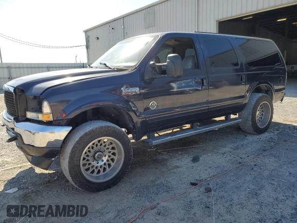 2001 Ford Excursion Limited с VIN 1FMNU42F31EB63664, выставлен на аукционе Copart как лот 52858005 с пробегом 202 962 миль миль и Списание • Salvage title. История ставок и продаж доступна на DreamBid. Изображение 1.