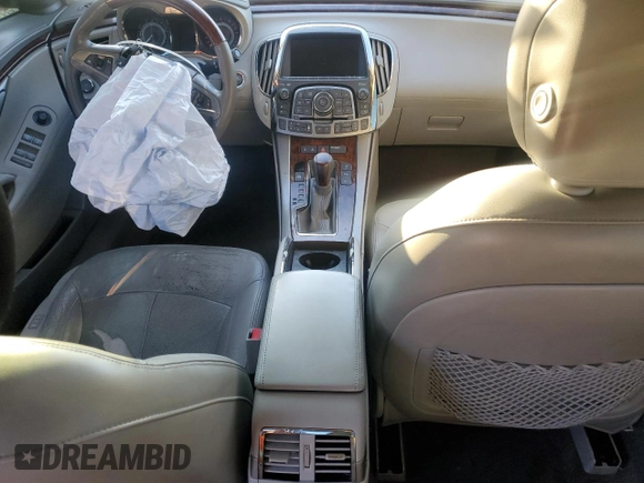 2012 Buick LaCrosse Touring с VIN 1G4GJ5E35CF131532, выставлен на аукционе Copart как лот 81626724 с пробегом 163 571 миль миль и Списание • Salvage title. История ставок и продаж доступна на DreamBid. Изображение 8.