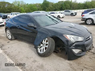 2014 Hyundai Genesis Coupe Premium with VIN KMHHT6KD4EU115015, listed as a Copart auction lot 54055895 with 199,541 mi miles and Salvage title. Bid and sale history available at DreamBid. Image 4.