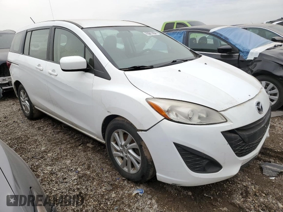 2012 Mazda 5 Sport z VIN JM1CW2BL5C0111582, wystawiony jako Copart lot #52136575 z przebiegiem 244 702 mil mil oraz Czysty tytuł • Clean title. Historia ofert i sprzedaży dostępna na DreamBid. Obrazek 4.