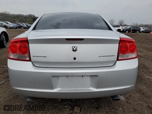 2009 Dodge Charger SE with VIN 2B3KA43V69H597265, listed as a Copart auction lot 81051594 with 0 mi miles and Salvage Title. Bid and sale history available at carsss.com. Image 6.