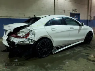 2017 Mercedes-Benz CLA with VIN WDDSJ4GB1HN419242, listed as a Copart auction lot 51975895 with 57,300 mi miles and Clean Title. Bid and sale history available at carsss.com. Image 3.