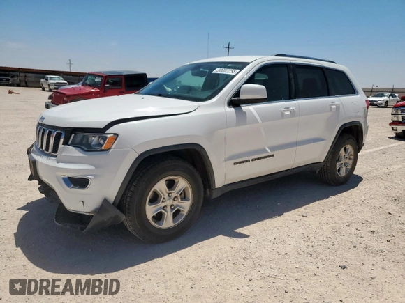 2017 Jeep Grand Cherokee Laredo с VIN 1C4RJEAG9HC656527, выставлен на аукционе Copart как лот 58002255 с пробегом 110 406 миль миль и Списание • Salvage title. История ставок и продаж доступна на DreamBid. Изображение 1.
