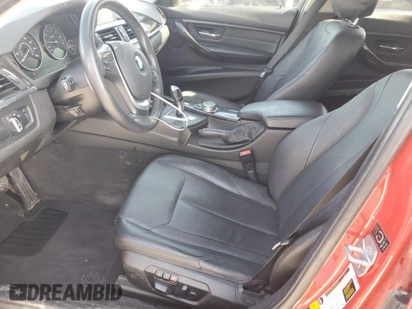 2015 BMW 3 Series 328i xDrive with VIN WBA3B3G58FNT19309, listed as a Copart auction lot 54905525 with 103,098 mi miles and Salvage title. Bid and sale history available at DreamBid. Image 7.
