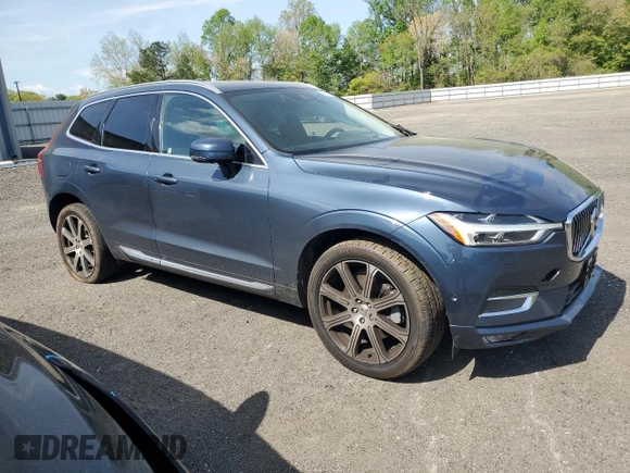 2019 Volvo XC60 Inscription with VIN YV4A22RL1K1343756, listed as a Copart auction lot 53878635 with 71,097 mi miles and Salvage title. Bid and sale history available at DreamBid. Image 4.