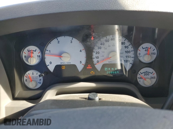 2008 Dodge Ram 2500 Laramie with VIN 3D3KS29A58G174784, listed as a Copart auction lot 42041895 with 268,669 mi miles and Clean Title. Bid and sale history available at carsss.com. Image 9.