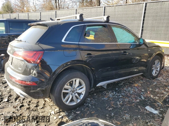 2022 Audi Q5 S line Premium with VIN WA1GAAFY4N2049173, listed as a Copart auction lot 83505184 with 0 mi miles and Salvage Title. Bid and sale history available at carsss.com. Image 3.