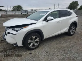 2017 Lexus NX with VIN JTJYARBZ0H2075410, listed as a Copart auction lot 50997575 with 121,493 mi miles and Salvage Title. Bid and sale history available at carsss.com. Image 1.