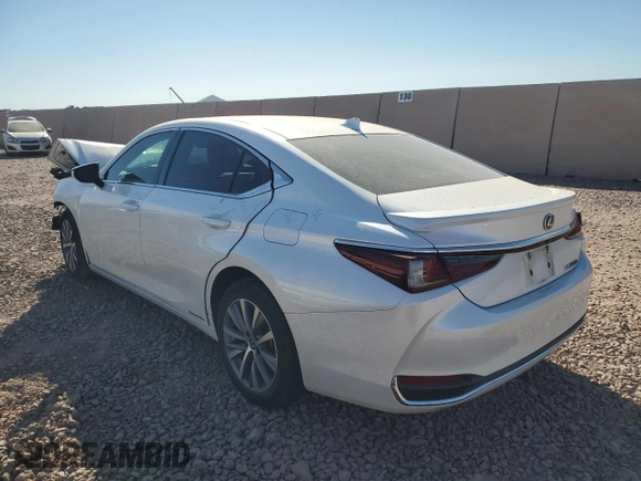 2021 Lexus ES with VIN 58ACA1C1XMU007237, listed as a Copart auction lot 74486134 with 57,064 mi miles and Salvage Title. Bid and sale history available at carsss.com. Image 2.