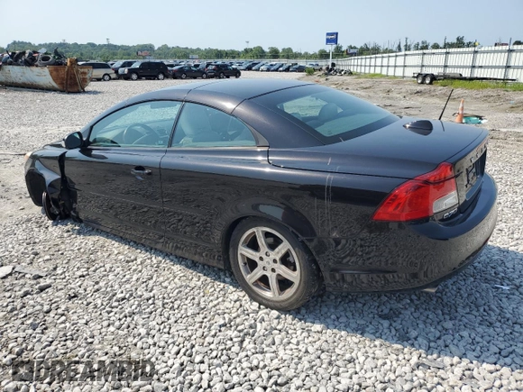 2011 Volvo C70 with VIN YV1672MC9BJ119775, listed as a Copart auction lot 63121274 with 0 mi miles and Salvage Title. Bid and sale history available at carsss.com. Image 2.