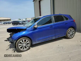 2019 Hyundai Elantra GT with VIN KMHH35LE4KU115724, listed as a Copart auction lot 66936824 with 0 mi miles and Salvage Title. Bid and sale history available at carsss.com. Image 1.