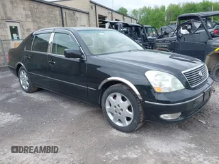 2003 Lexus LS 430 with VIN JTHBN30F930109155, listed as a IAAI auction lot 42277506 with 184,727 mi miles and . Bid and sale history available at DreamBid. Image 1.