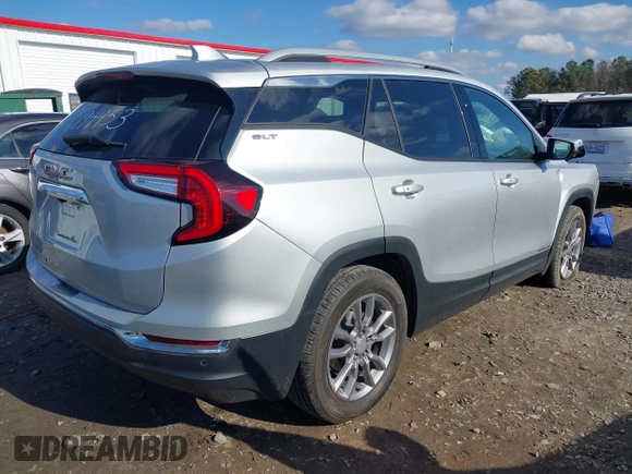 2022 GMC Terrain SLT with VIN 3GKALPEV2NL113276, listed as a IAAI auction lot 41228866 with 51,454 mi miles. Bid and sale history available at carsss.com. Image 4.