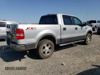 2005 Ford F-150 XLT with VIN 1FTPW14545KC62933, listed as a Copart auction lot 52158555 with 178,756 mi miles and Clean Title. Bid and sale history available at carsss.com. Image 3.