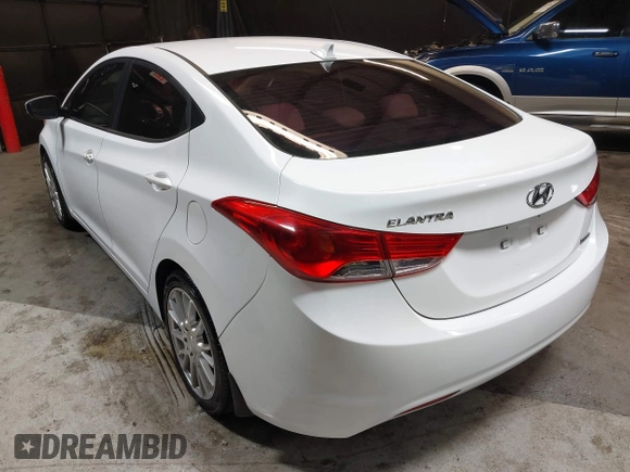 2013 Hyundai Elantra Limited with VIN 5NPDH4AE9DH172712, listed as a IAAI auction lot 42098053 with 191,940 mi miles and . Bid and sale history available at DreamBid. Image 3.