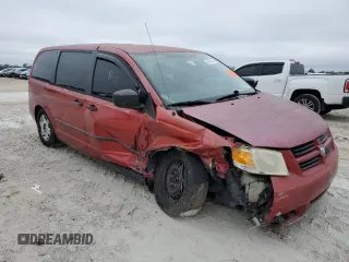 2008 Dodge Grand Caravan SE with VIN 2D8HN44H48R680046, listed as a Copart auction lot 42169125 with 198,035 mi miles and Salvage Title. Bid and sale history available at DreamBid. Image 4.