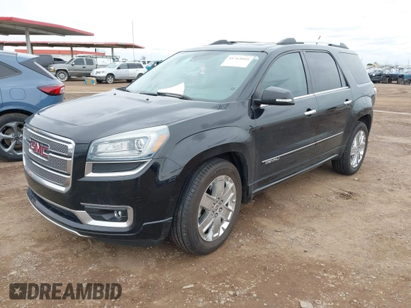2016 GMC Acadia Denali with VIN 1GKKRTKD0GJ217329, listed as a IAAI auction lot 41762055 with 64,447 mi miles. Bid and sale history available at carsss.com. Image 17.