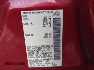 2016 Nissan Altima SR with VIN 1N4AL3AP1GC269826, listed as a IAAI auction lot 41664309 with 70,740 mi miles and . Bid and sale history available at carsss.com. Image 9.