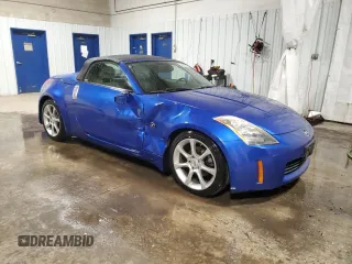 2004 Nissan 350Z Enthusiast z VIN JN1AZ36A34T006197, wystawiony jako Copart lot #44373895 z przebiegiem 108 793 mil mil oraz Szkoda całkowita • Salvage title. Historia ofert i sprzedaży dostępna na DreamBid. Obrazek 4.