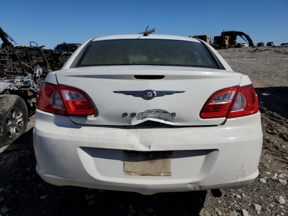 2008 Chrysler Sebring LX with VIN 1C3LC46K68N103950, listed as a Copart auction lot 48331015 with 0 mi miles and Salvage Title. Bid and sale history available at carsss.com. Image 6.