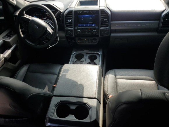 2022 Ford F-250 XL with VIN 1FT8W2BT0NEE39357, listed as a Copart auction lot 62615585 with 54,794 mi miles and Salvage title. Bid and sale history available at DreamBid. Image 8.