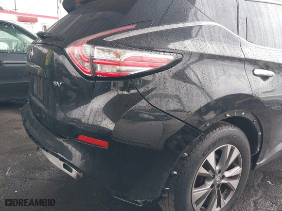 2016 Nissan Murano SV with VIN 5N1AZ2MG6GN116311, listed as a IAAI auction lot 41534948 with 117,235 mi miles. Bid and sale history available at carsss.com. Image 6.