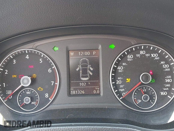 2013 Volkswagen Passat SE z VIN 1VWBP7A30DC144719, wystawiony jako IAAI lot #42174524 z przebiegiem 181 326 mil mil oraz . Historia ofert i sprzedaży dostępna na DreamBid. Obrazek 16.