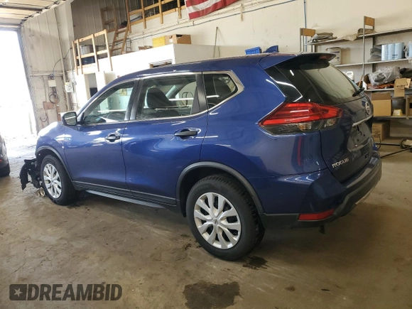 2017 Nissan Rogue SV with VIN KNMAT2MV8HP536159, listed as a Copart auction lot 53780845 with 150,916 mi miles and Salvage Title. Bid and sale history available at carsss.com. Image 2.