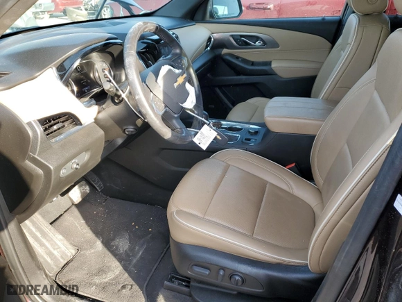 2022 Chevrolet Traverse Premier with VIN 1GNEVKKW2NJ191739, listed as a Copart auction lot 44624955 with 37,790 mi miles and Salvage Title. Bid and sale history available at carsss.com. Image 7.