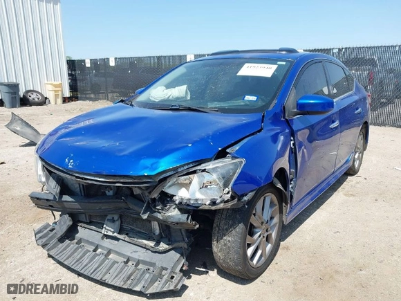 2013 Nissan Sentra SV with VIN 3N1AB7AP7DL796776, listed as a IAAI auction lot 41923940 with 201,801 mi miles. Bid and sale history available at carsss.com. Image 2.