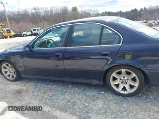 2003 BMW 5 Series 525iA with VIN WBADT43403G028405, listed as a IAAI auction lot 41850292 with 145,752 mi miles. Bid and sale history available at carsss.com. Image 14.