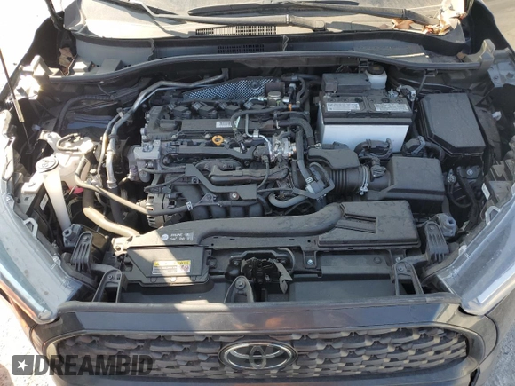 2023 Toyota Corolla Cross LE with VIN 7MUCAABG1PV050123, listed as a Copart auction lot 61384845 with 30,712 mi miles and Salvage title. Bid and sale history available at DreamBid. Image 12.