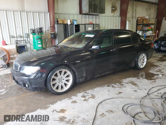 2008 BMW 7 Series 750Li z VIN WBAHN83558DT87317, wystawiony jako Copart lot #72784174 z przebiegiem 178 679 mil mil oraz Szkoda całkowita • Salvage title. Historia ofert i sprzedaży dostępna na DreamBid. Obrazek 1.