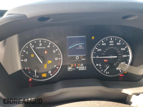 2025 Subaru Forester Limited with VIN JF2SLDRC2SH444541, listed as a Copart auction lot 49526075 with 3,286 mi miles and Salvage Title. Bid and sale history available at carsss.com. Image 9.