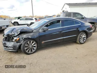 2013 Volkswagen CC VR6 Executive 4Motion with VIN WVWGU7AN1DE550824, listed as a Copart auction lot 77453544 with 0 mi miles and Salvage Title. Bid and sale history available at carsss.com. Image 1.
