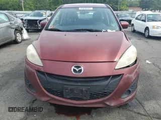 2012 Mazda 5 Sport with VIN JM1CW2BL4C0110696, listed as a Copart auction lot 58699865 with 201,603 mi miles and Salvage title. Bid and sale history available at DreamBid. Image 5.