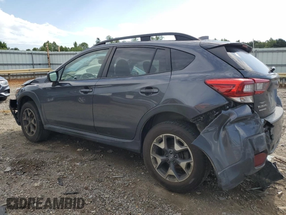2020 Subaru Crosstrek Premium with VIN JF2GTAEC4LH213832, listed as a Copart auction lot 61101545 with 76,837 mi miles and Salvage title. Bid and sale history available at DreamBid. Image 2.