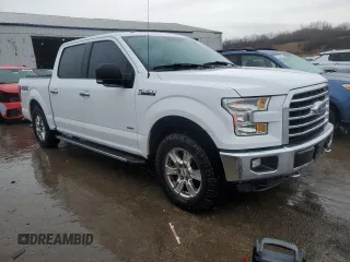 2015 Ford F-150 XLT with VIN 1FTEW1EP6FFA60404, listed as a Copart auction lot 47244575 with 231,426 mi miles and Clean Title. Bid and sale history available at carsss.com. Image 4.