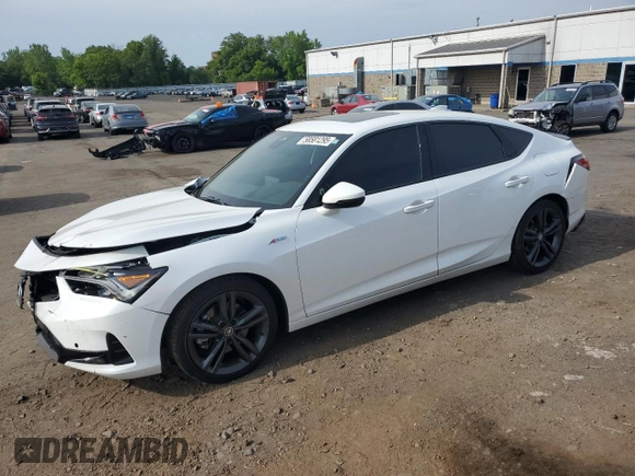 2024 Acura Integra Technology z VIN 19UDE4H69RA012109, wystawiony jako Copart lot #58581295 z przebiegiem 27 204 mil mil oraz Szkoda całkowita • Salvage title. Historia ofert i sprzedaży dostępna na DreamBid. Obrazek 1.