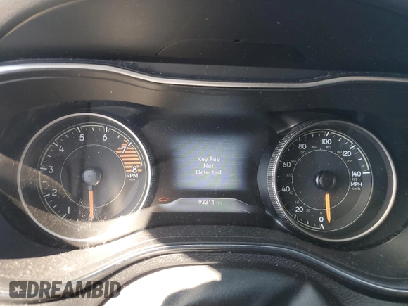 2019 Jeep Cherokee Trailhawk with VIN 1C4PJMBX1KD207294, listed as a Copart auction lot 72694824 with 93,311 mi miles and Salvage Title. Bid and sale history available at DreamBid. Image 9.