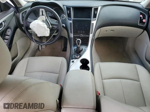 2020 Infiniti Q50 3.0t LUXE with VIN JN1EV7AP8LM201107, listed as a Copart auction lot 85031074 with 42,905 mi miles and Non Repairable. Bid and sale history available at carsss.com. Image 8.