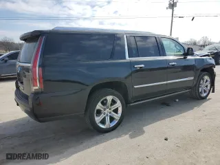2017 Cadillac Escalade ESV Platinum with VIN 1GYS4KKJ5HR283351, listed as a Copart auction lot 42438675 with 127,465 mi miles and Salvage Title. Bid and sale history available at carsss.com. Image 3.