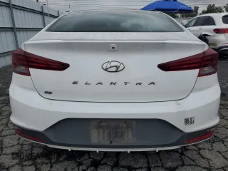 2019 Hyundai Elantra SE with VIN 5NPD74LF3KH470727, listed as a Copart auction lot 55707545 with 45,154 mi miles and Clean Title. Bid and sale history available at DreamBid. Image 6.