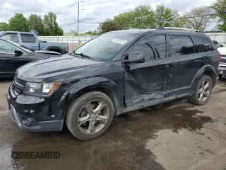 2017 Dodge Journey Crossroad Plus z VIN 3C4PDCGG8HT594570, wystawiony jako Copart lot #55916325 z przebiegiem 133 162 mil mil oraz Szkoda całkowita • Salvage title. Historia ofert i sprzedaży dostępna na DreamBid. Obrazek 1.