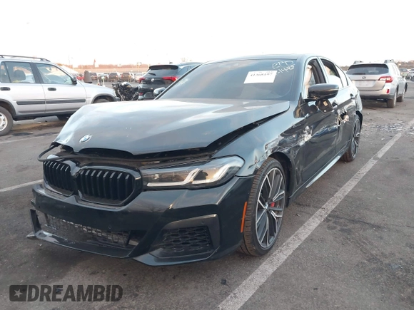 2021 BMW 5 Series 540i with VIN WBA53BJ02MWX06622, listed as a IAAI auction lot 41368197 with Not Provided miles and . Bid and sale history available at DreamBid. Image 17.