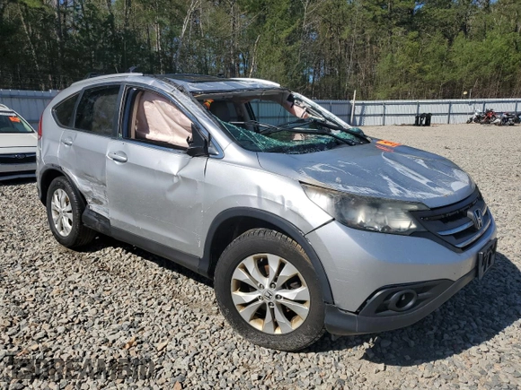 2013 Honda CR-V EX-L z VIN 2HKRM4H73DH616420, wystawiony jako Copart lot #54659295 z przebiegiem 176 725 mil mil oraz Szkody całkowita. Historia ofert i sprzedaży dostępna na DreamBid. Obrazek 4.