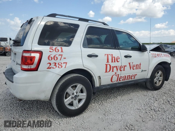 2011 Ford Escape Hybrid z VIN 1FMCU5K34BKB66370, wystawiony jako Copart lot #53090685 z przebiegiem 251 409 mil mil oraz Szkoda całkowita • Salvage title. Historia ofert i sprzedaży dostępna na DreamBid. Obrazek 3.