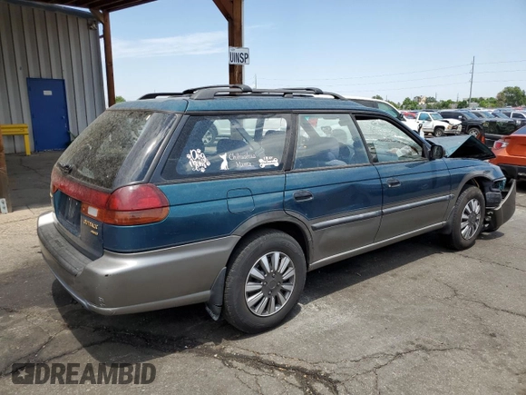 1998 Subaru Legacy Outback с VIN 4S3BG6856W7643119, выставлен на аукционе Copart как лот 64249315 с пробегом 271 614 миль миль и На запчасти • Non repairable. История ставок и продаж доступна на DreamBid. Изображение 3.