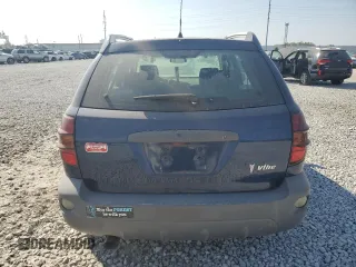 2006 Pontiac Vibe with VIN 5Y2SL65836Z404304, listed as a Copart auction lot 70560854 with 126,532 mi miles and Salvage Title. Bid and sale history available at carsss.com. Image 6.